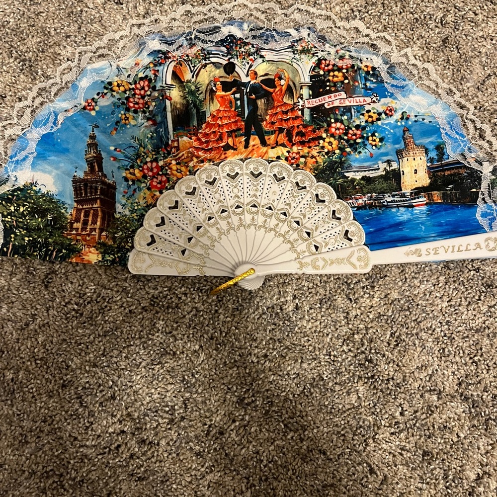 Sevilla fabric fan